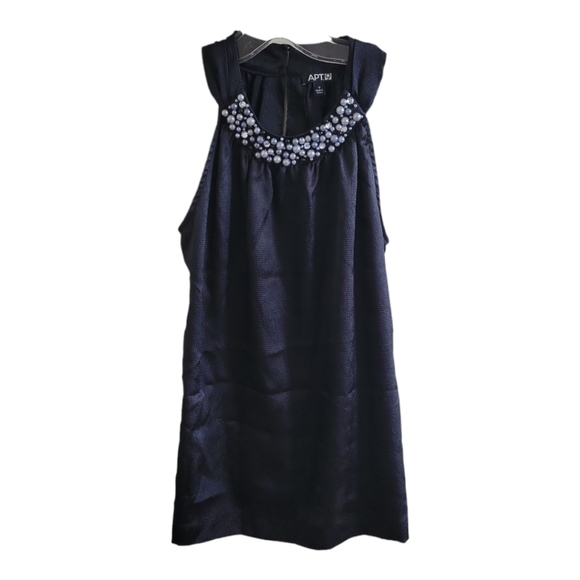 Apt 9 sleeveless black blouse - Picture 1 of 3